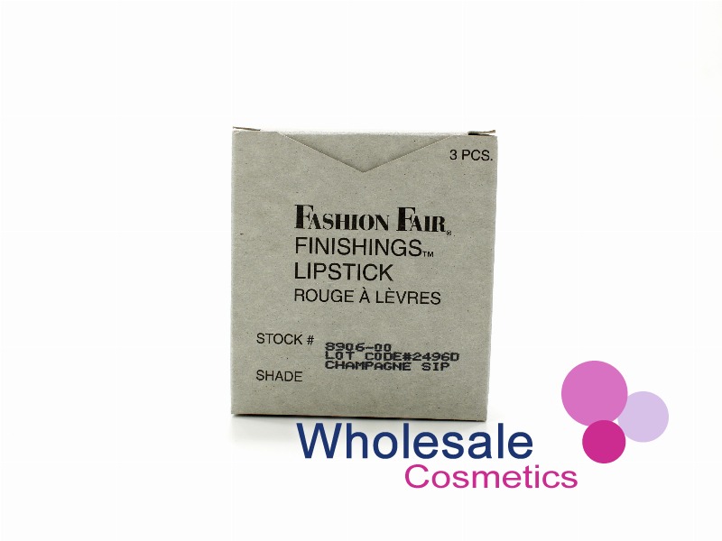 9 x Fashion Fair Finishings Lipstick - CHAMPAGNE SIP